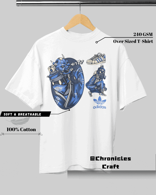Adidas Essentials | Oversized T-Shirt | Chronicles Craft - CHRONICLES