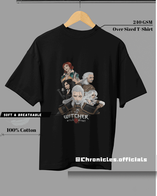All Characters | Oversized T-Shirt | THE WITCHER - CHRONICLES