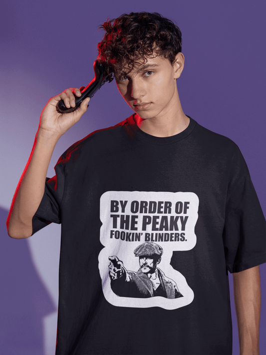 Aurthur Shelby By The Order Of The Peaky Blinders | Oversized T-Shirt | Anime - CHRONICLES