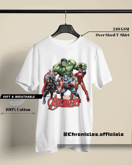 Avengers - Mighty 4 | Oversized T-Shirt | Marvel - CHRONICLES