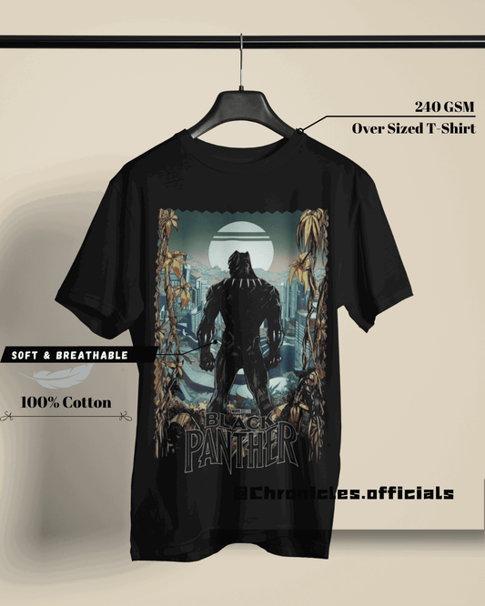 Black Panther - Long live the king | Oversized T-Shirt | Marvel - CHRONICLES