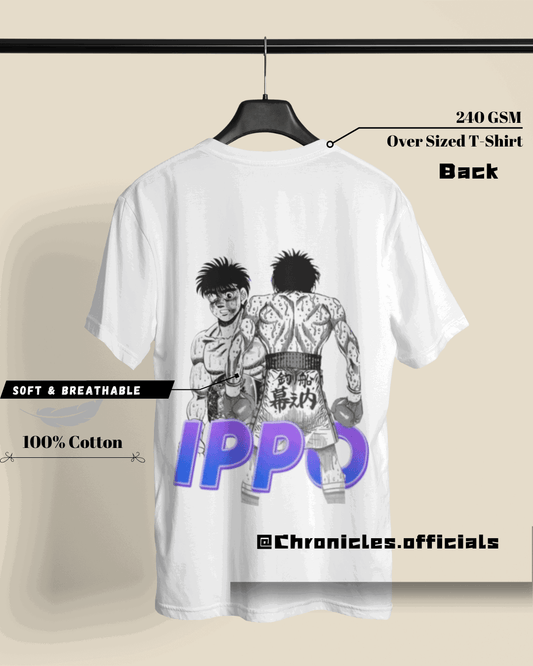 Boxing Ring Pose | Oversized T-Shirt | Hajime No Ippo - CHRONICLES