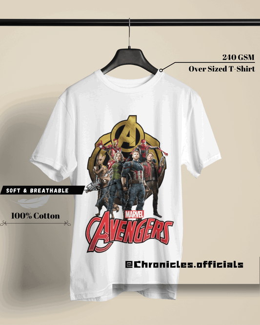 Captain America - Guardian of galaxy | Oversized T-Shirt | Marvel - CHRONICLES
