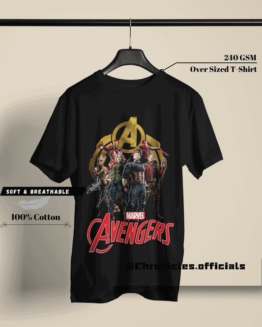 Captain America - Guardian of galaxy | Oversized T-Shirt | Marvel - CHRONICLES