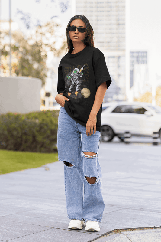 Chronicles Into Space | Over Sized | Oversized T-Shirt | Chronicles Exclusive - CHRONICLES