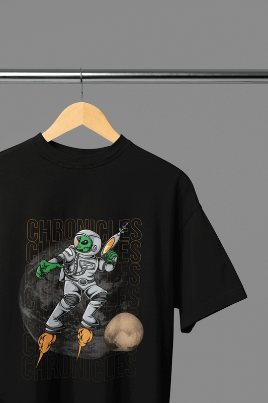Chronicles Into Space | Over Sized | Oversized T-Shirt | Chronicles Exclusive - CHRONICLES