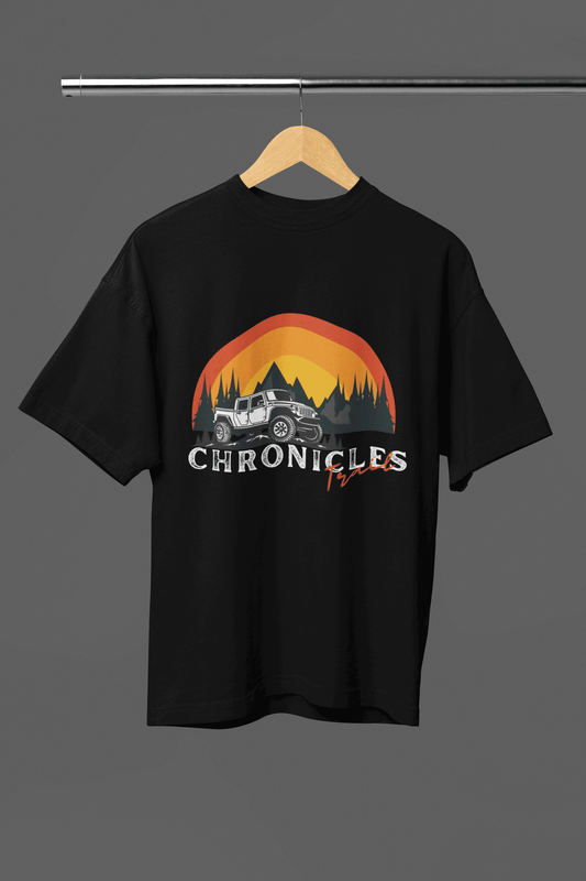 Chronicles Trails Exclusive | Oversized T-Shirt | Chronicles exclusive - CHRONICLES