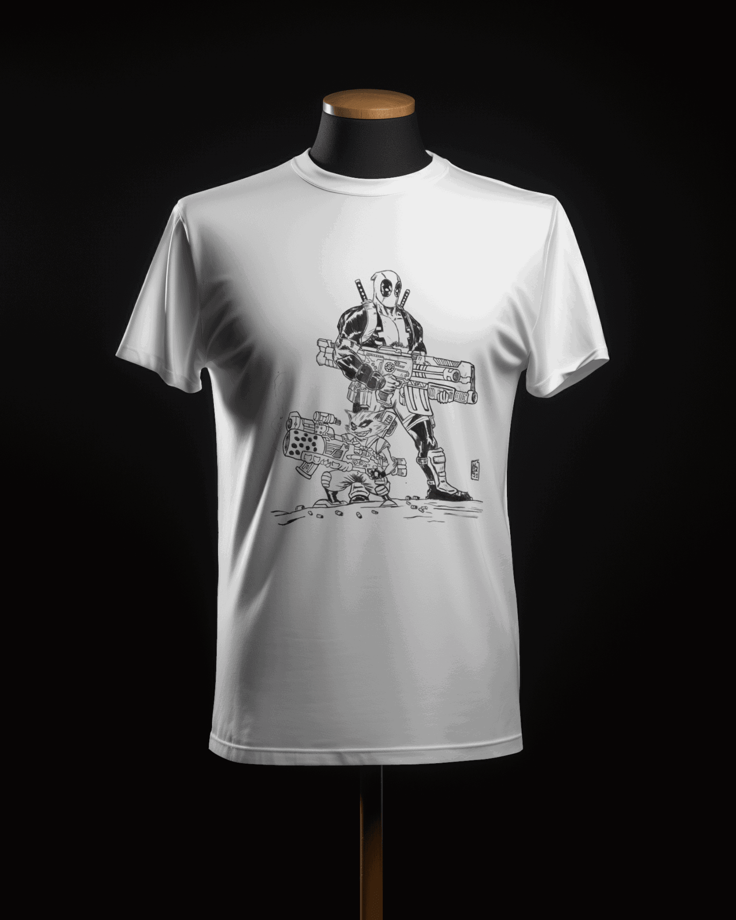 Deadpool x Rocket | Oversized T-Shirt | Marvel - CHRONICLES