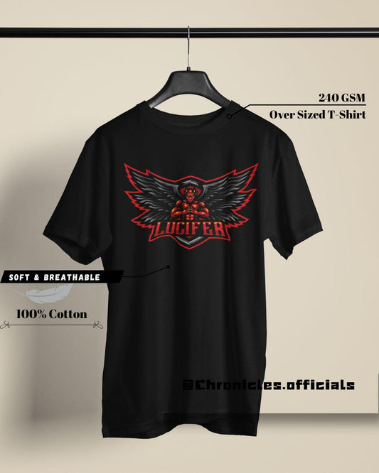 Devil Wings | Lucifer | Oversized T-Shirt - CHRONICLES