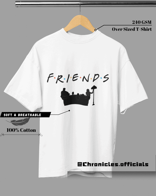 FRIENDS 'Cafe Couch" | Oversized T-Shirt | FRIENDS - CHRONICLES