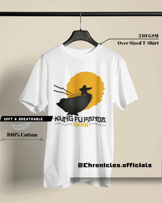 Food-Panda (Kung Fu Panda) | Oversized T-Shirt | Kung Fu Panda - CHRONICLES