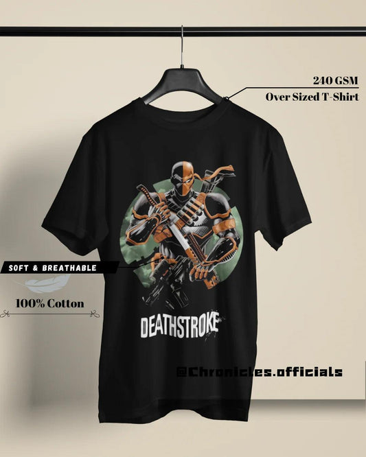 Get Slayed - Deathstroke | Oversized T-Shirt | DC Official - CHRONICLES