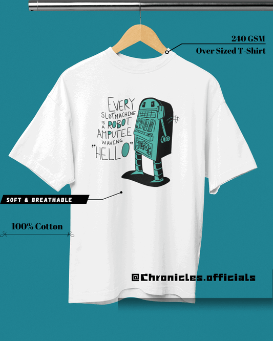 Hello World | Oversized T-Shirt | Geeks - CHRONICLES