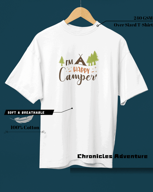 I'm a Camper | Oversized T-Shirt | TRAVEL & ADVENTURE - CHRONICLES