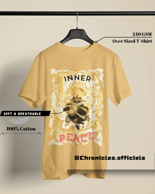 Inner Peace (Kung Fu Panda) | Oversized T-Shirt | Kung Fu Panda - CHRONICLES