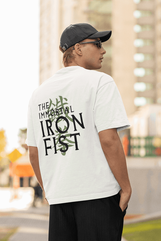 Iron Fist Vs Wolverine | Oversized T-Shirt | Iron Fist - CHRONICLES