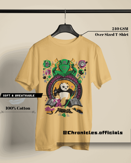 Kung Fu Panda 4 | Oversized T-Shirt | Kung Fu Panda - CHRONICLES