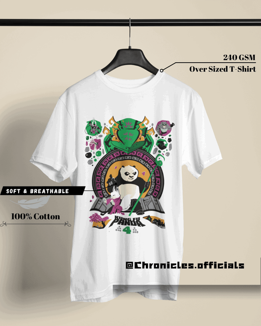 Kung Fu Panda 4 | Oversized T-Shirt | Kung Fu Panda - CHRONICLES