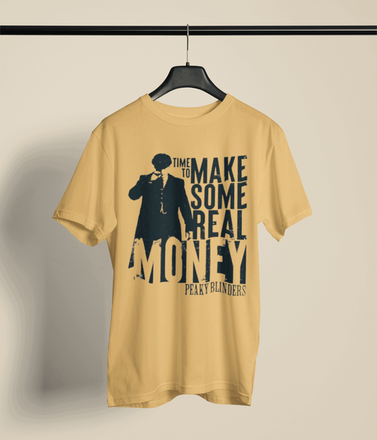 Make Some Real Money | Oversized T-Shirt | Peaky Blinders - CHRONICLES
