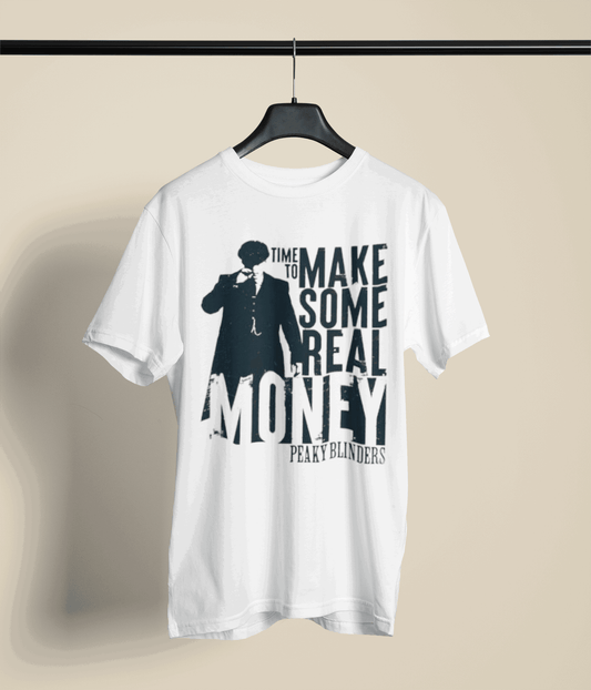 Make Some Real Money | Oversized T-Shirt | Peaky Blinders - CHRONICLES