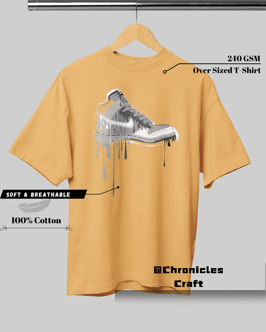 Nike Shoe Drip| Oversized T-Shirt | Chronicles Craft - CHRONICLES