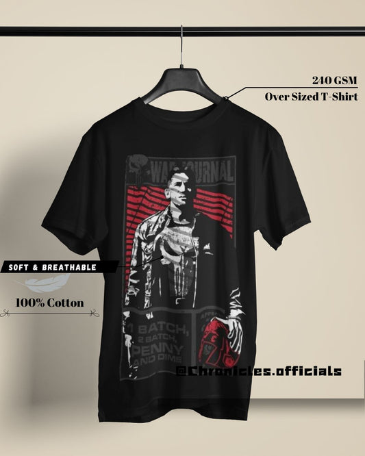 Punisher - War Journal | Oversized T-Shirt | The Punisher - CHRONICLES
