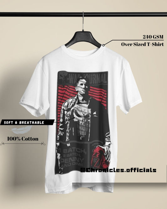 Punisher - War Journal | Oversized T-Shirt | The Punisher - CHRONICLES