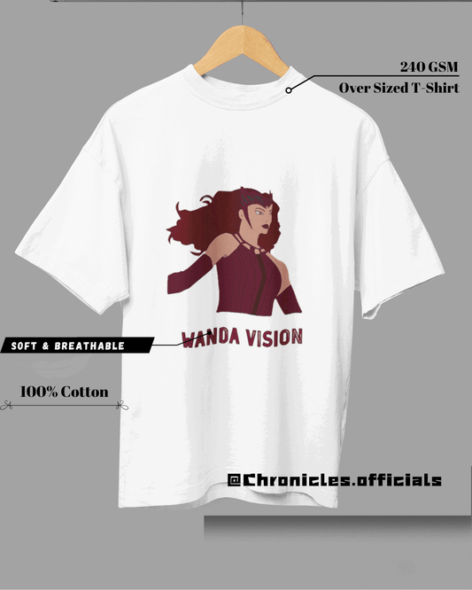 Scarlet Witch Attacking | Oversized T-Shirt | WANDAVISION - CHRONICLES