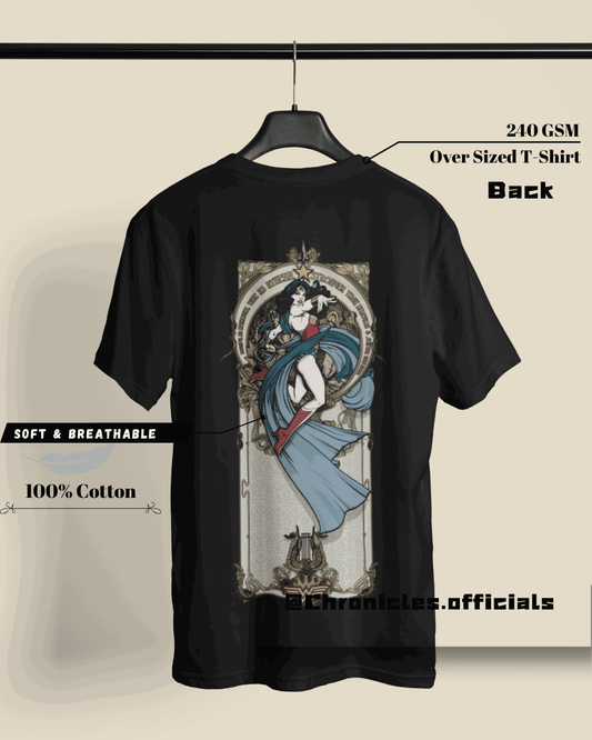 The Princess Wonder Woman - Double Side Print | Oversized T-Shirt | DC Official - CHRONICLES
