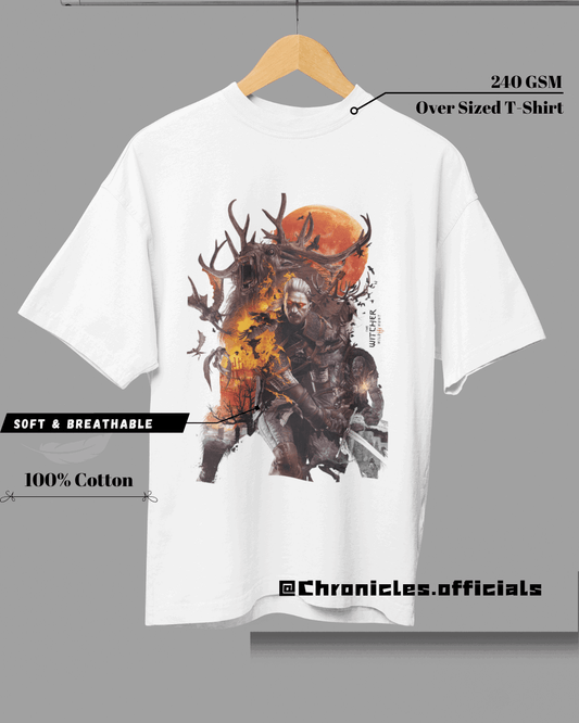War Print | Oversized T-Shirt | THE WITCHER - CHRONICLES