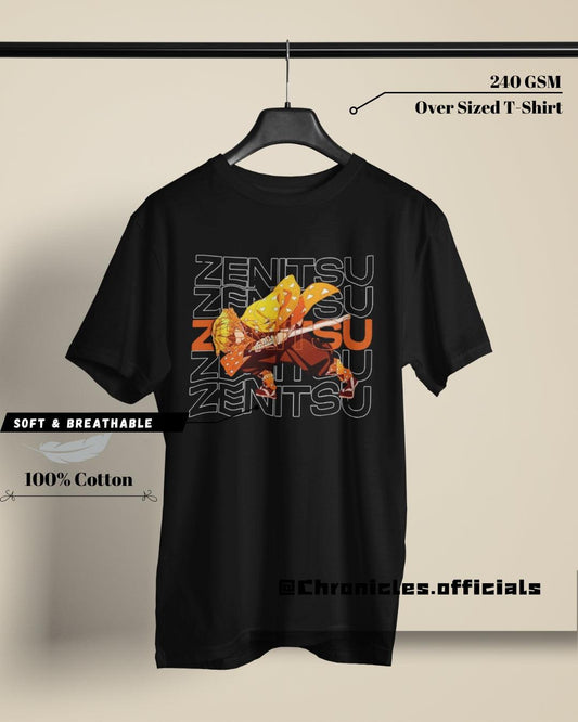 ZENITSU | Oversized T-Shirt | Demon Slayer - CHRONICLES