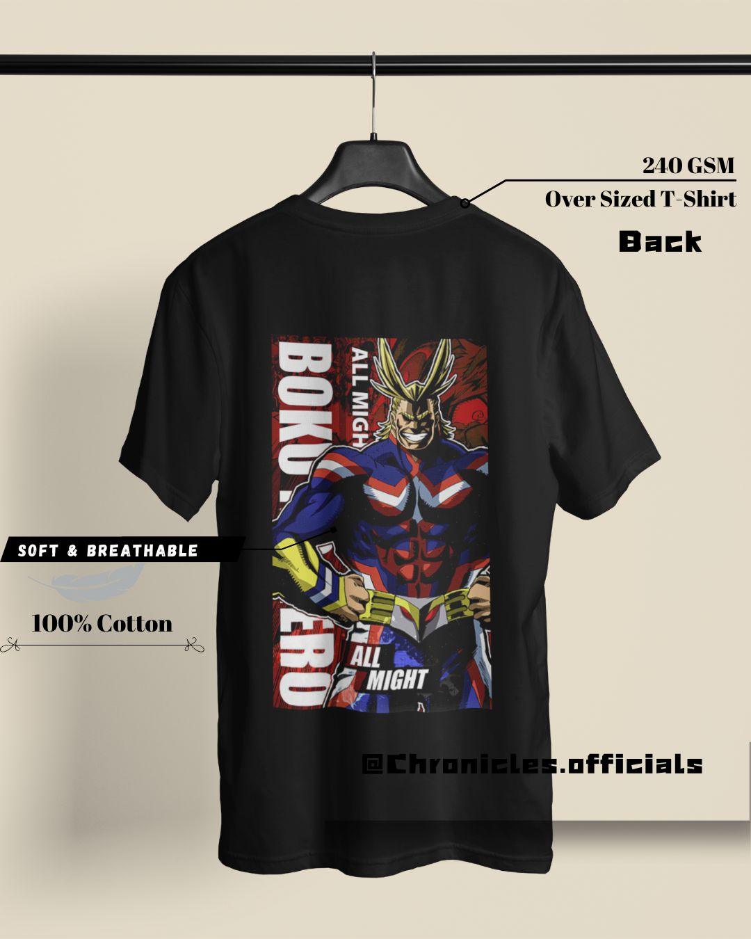 ALL MIGHT | Oversized T-Shirt | My Hero Academia - CHRONICLES