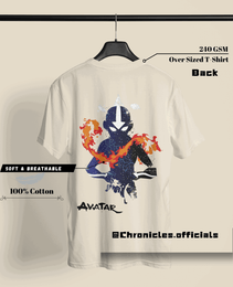 Aang and his Elements | Oversized T-Shirt | AVATAR - CHRONICLES