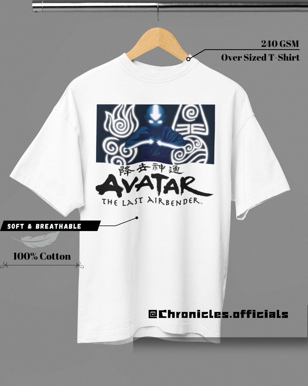 Aang in Avatar State | Oversized T-Shirt | Avatar - CHRONICLES
