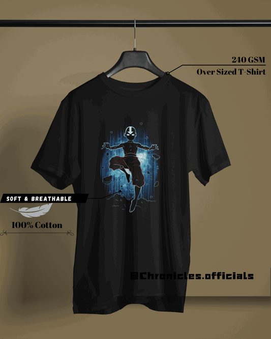 Aang's Avatar| Oversized T-Shirt | AVATAR - CHRONICLES