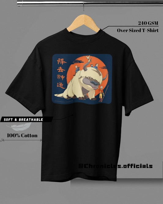 Aang's Bison Aapa | Oversized T-Shirt | Avatar - CHRONICLES
