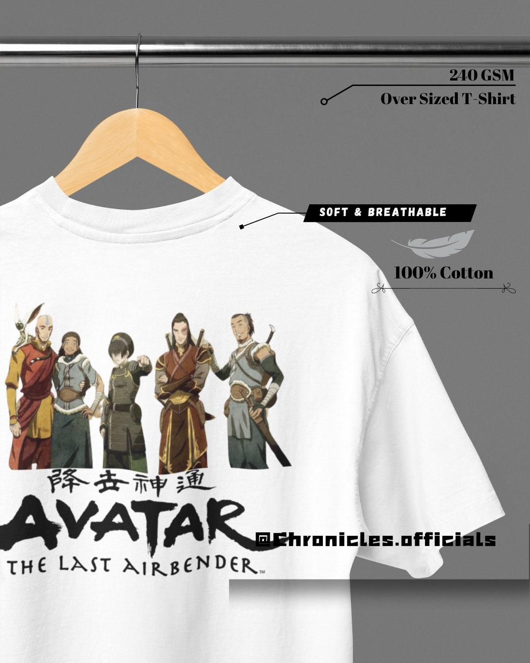 Aang's Warriors Team | Oversized T-Shirt | Avatar - CHRONICLES