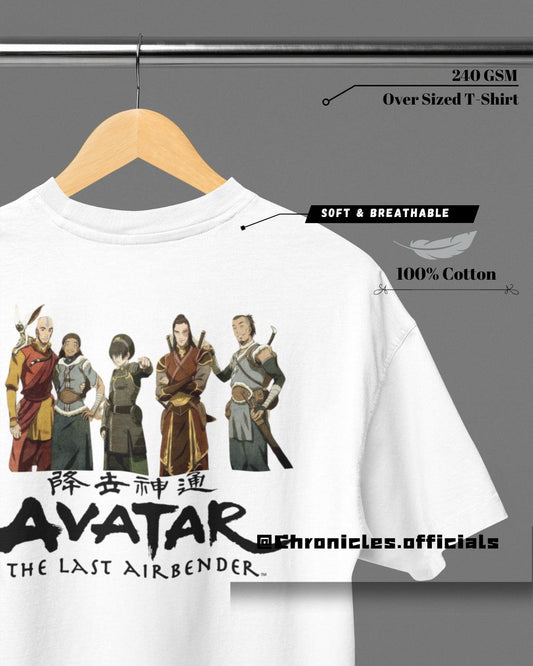 Aang's Warriors Team | Oversized T-Shirt | Avatar - CHRONICLES