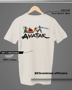 Air, Water, Earth and Fire powers | Oversized T-Shirt | Avatar