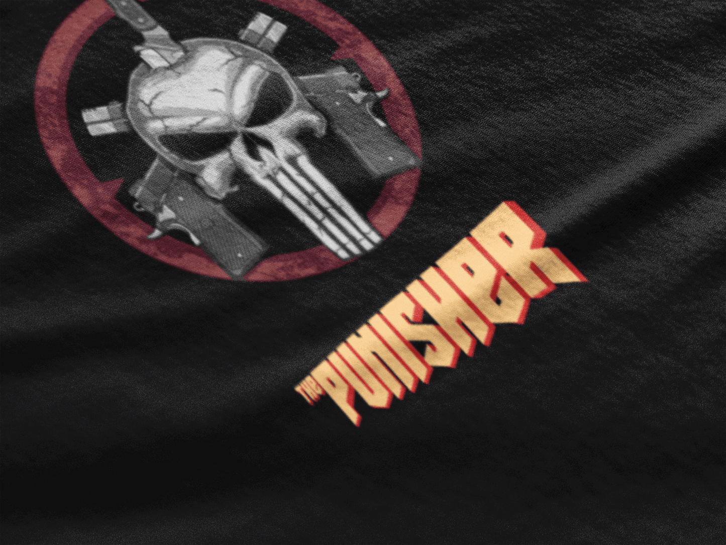 Animated Skull Print | Oversized T-Shirt | The Punisher - CHRONICLES