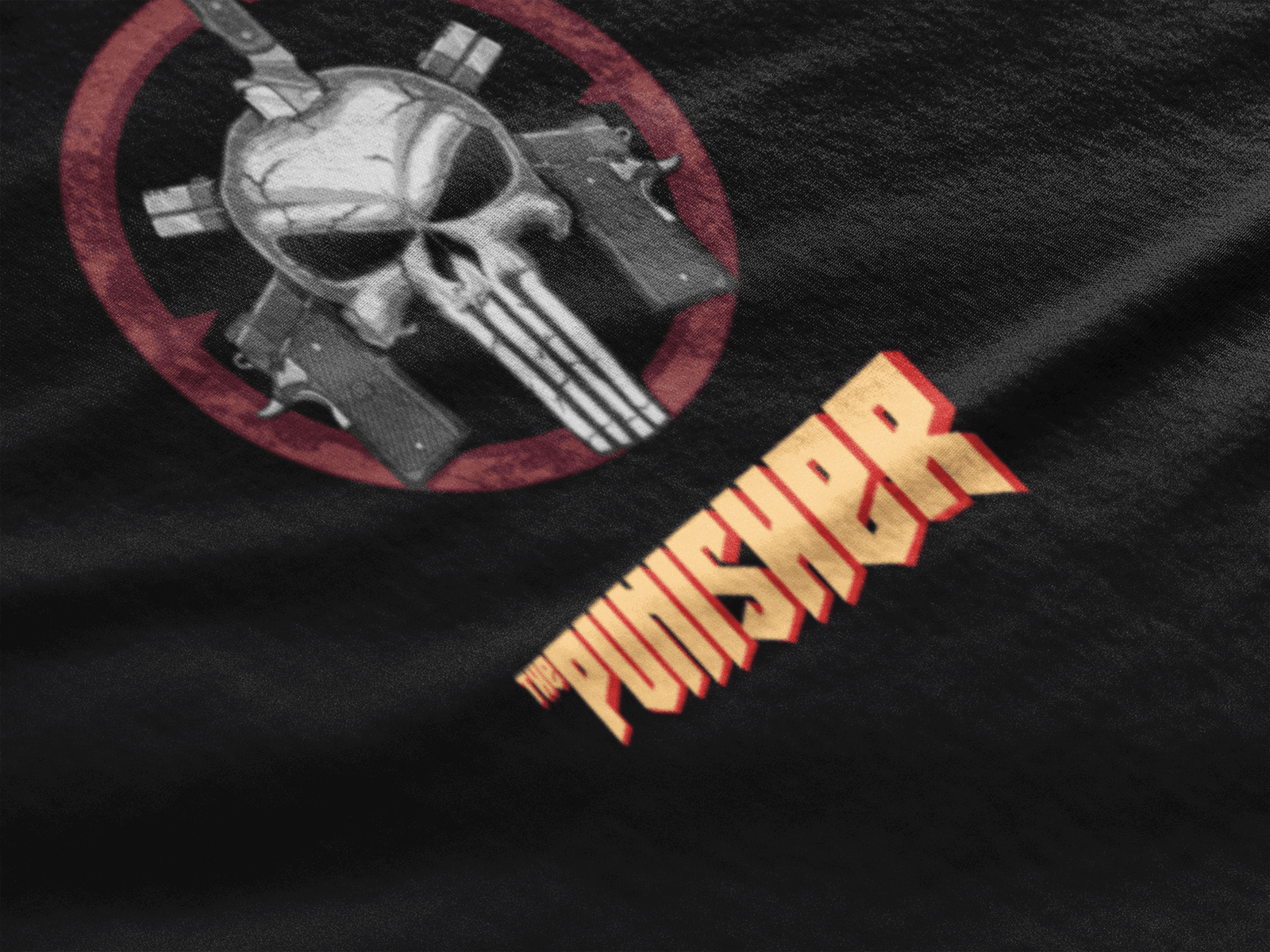Animated Skull Print | Oversized T-Shirt | The Punisher - CHRONICLES