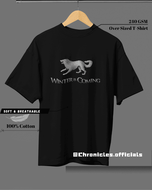 Arya Stark's Wolf Nymeria  | Oversized T-Shirt | GOT - CHRONICLES