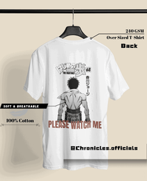 As Long As I Can Get Up | Oversized T-Shirt | Hajime No Ippo - CHRONICLES