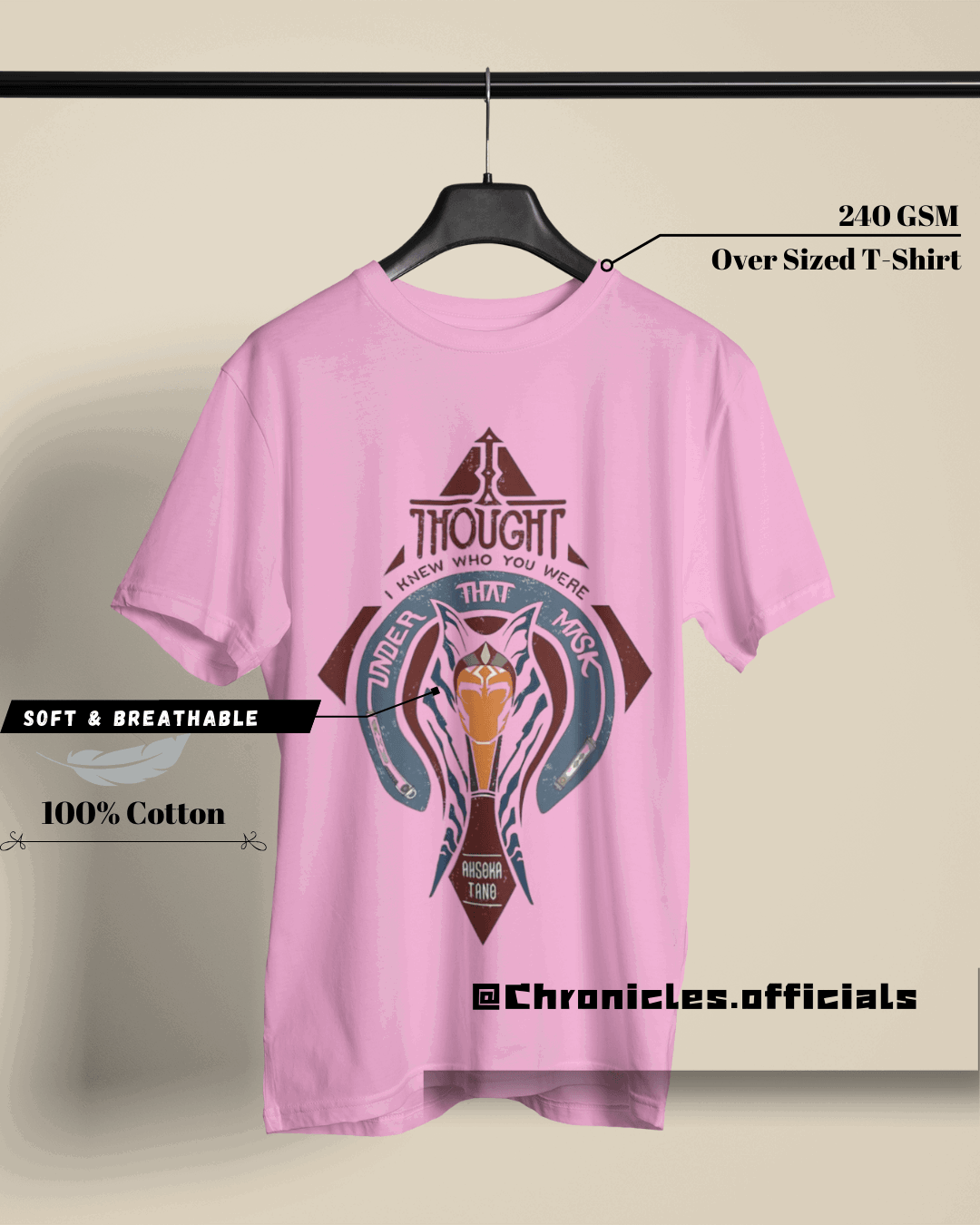 Ashoka (Star Wars) | Oversized T-Shirt | Star Wars - CHRONICLES