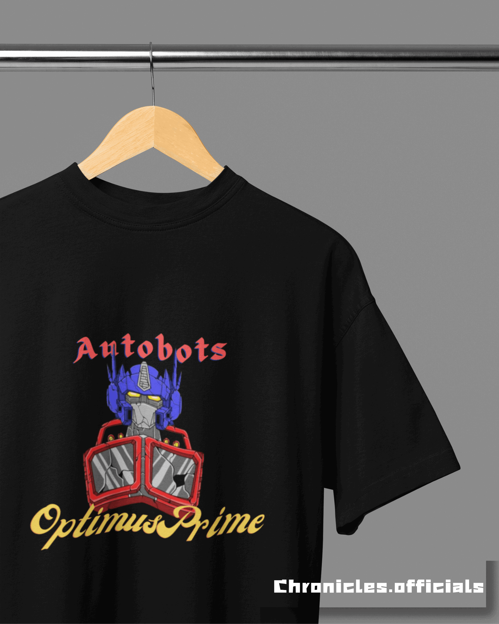 Autobots OptimusPrime  | Oversized T-Shirt | Transformer - CHRONICLES