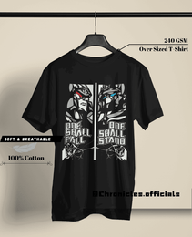 Autobots Vs Decepticons (Transformers) | Oversized T-Shirt | Transformer - CHRONICLES