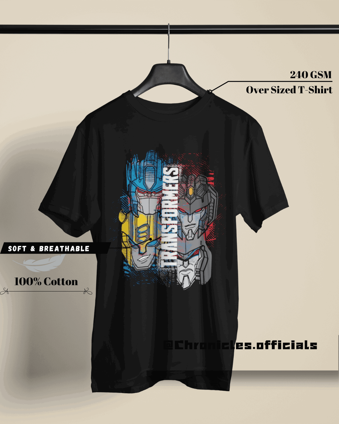 Autobots assemble (Transformers) | Oversized T-Shirt | Transformer - CHRONICLES