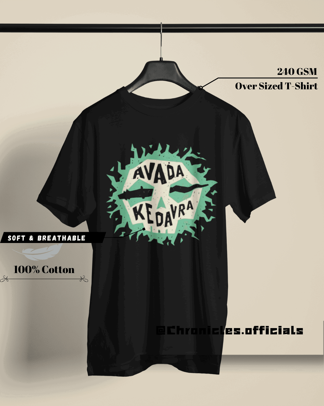 Avada Kedavara | Oversized T-Shirt | HARRY POTTER - CHRONICLES