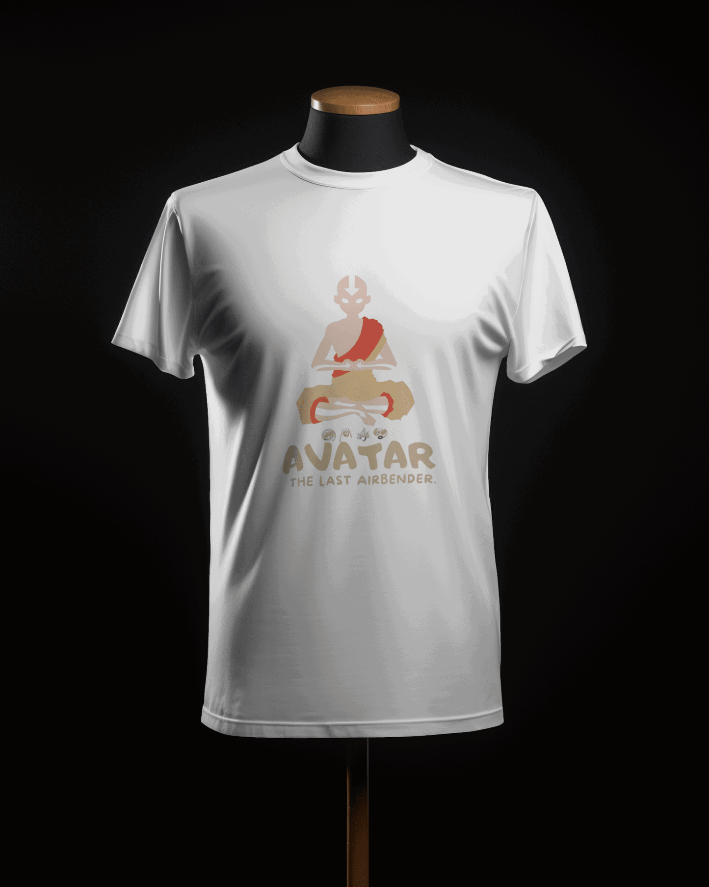 Avatar Aang Meditating | Oversized T-Shirt | Anime - CHRONICLES