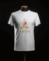 Avatar Aang Meditating | Oversized T-Shirt | Anime - CHRONICLES
